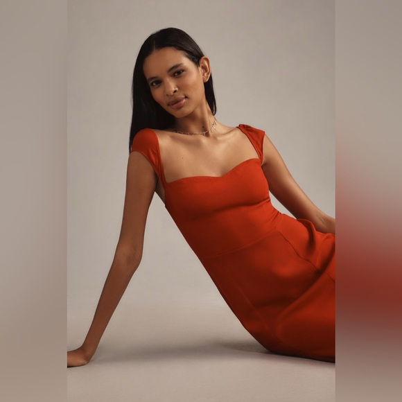 NWT RED REFORMATION BRYSON DRESS - Picture 6 of 8